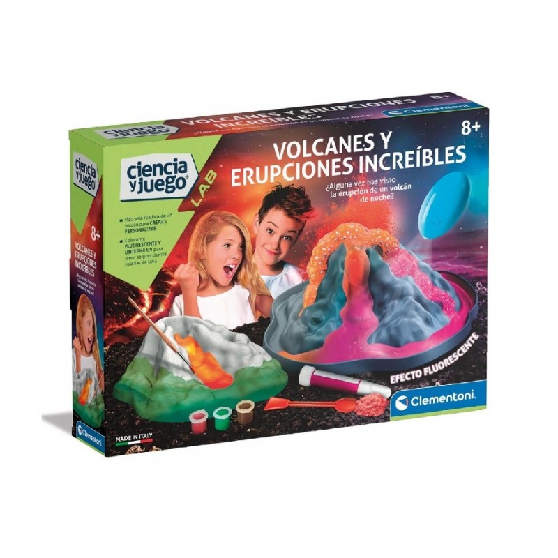 VOLCAN BRILLANTE 55472 EN LA OSCURIDAD